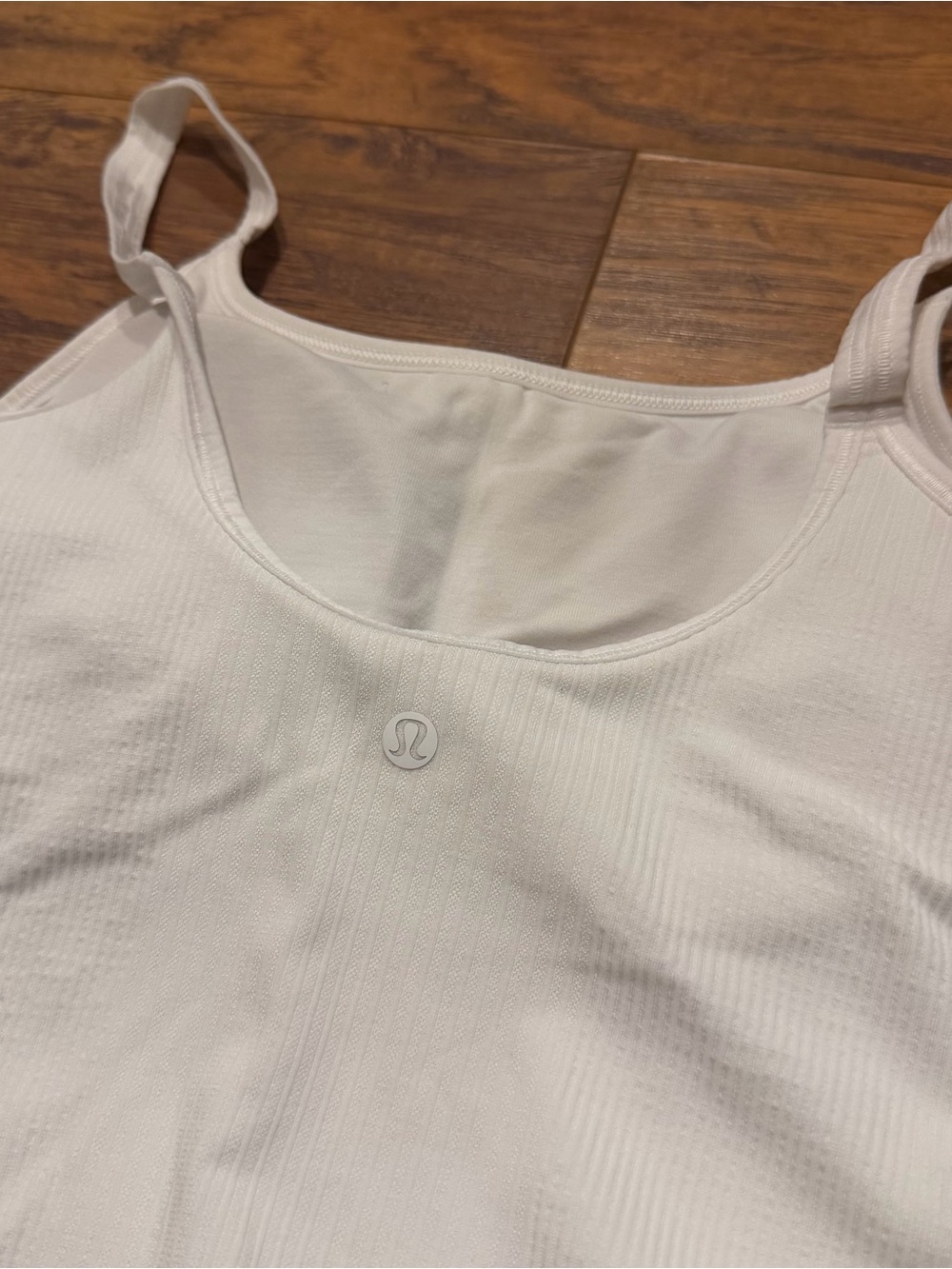 lululemon athletica Cream Scoop Neck Ribbed Tank - Women